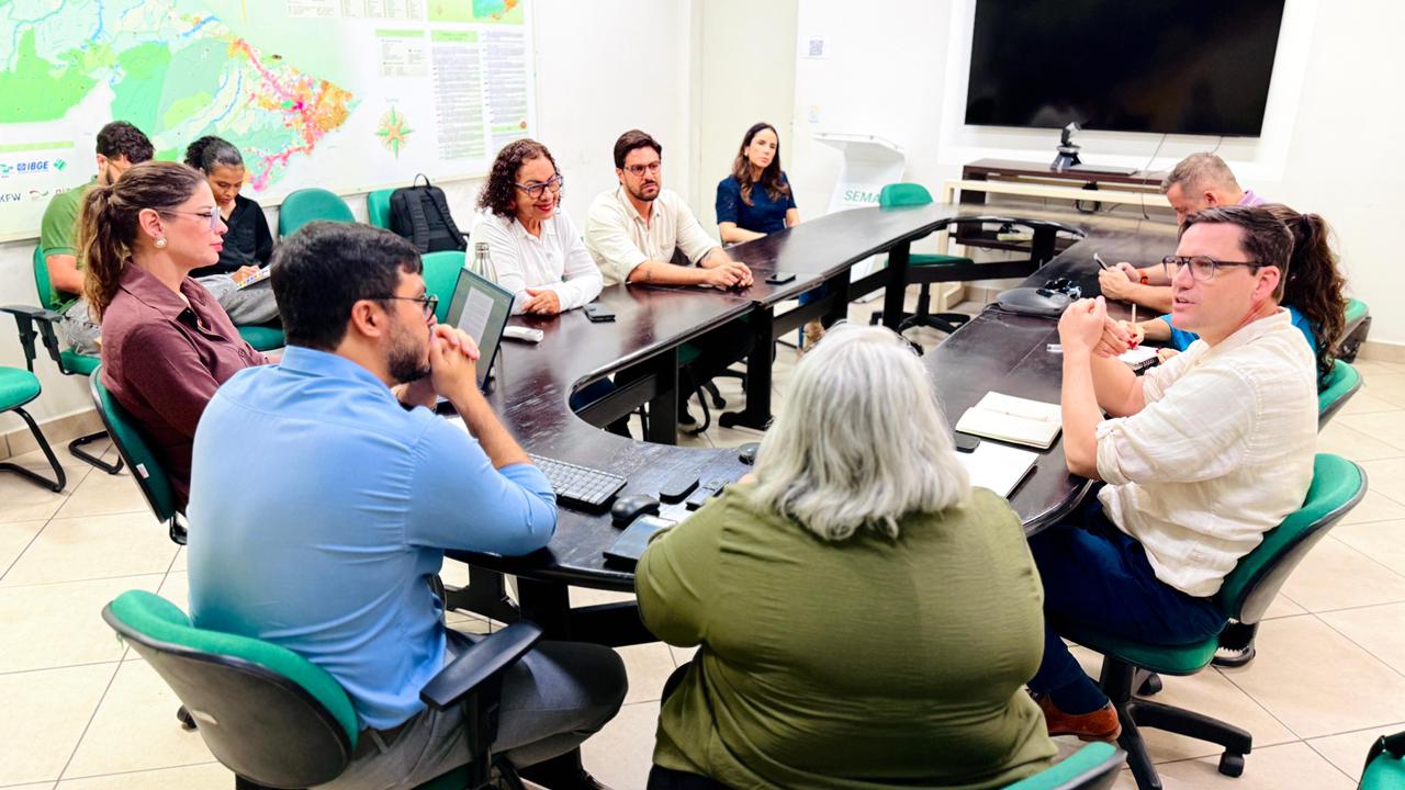 Em visita ao Acre, empresa alemã avalia instalação de unidade de processamento de bambu no estado