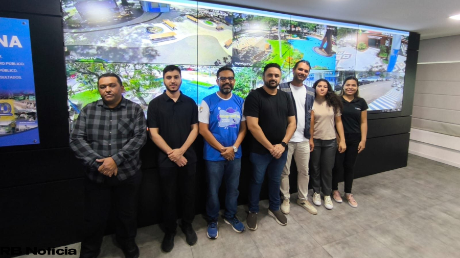 Prefeitura de Rio Branco recebe visita técnica da Ufac para conhecer sistema de videomonitoramento