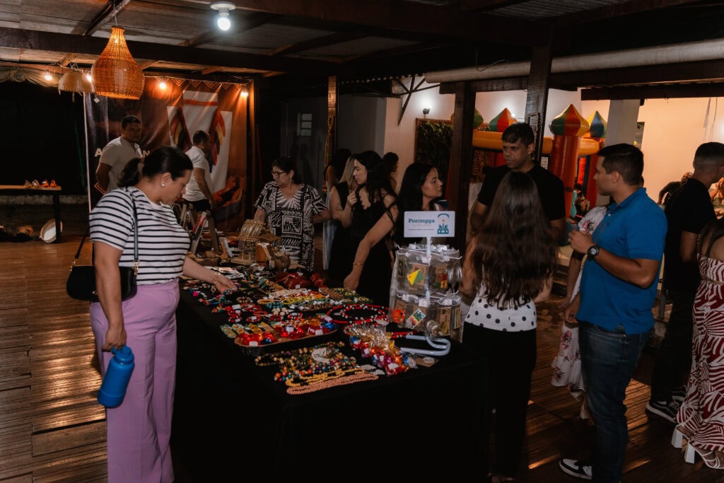 Casa do Artesanato expõe peças durante jantar de recepção de novos militares no 7º BEC