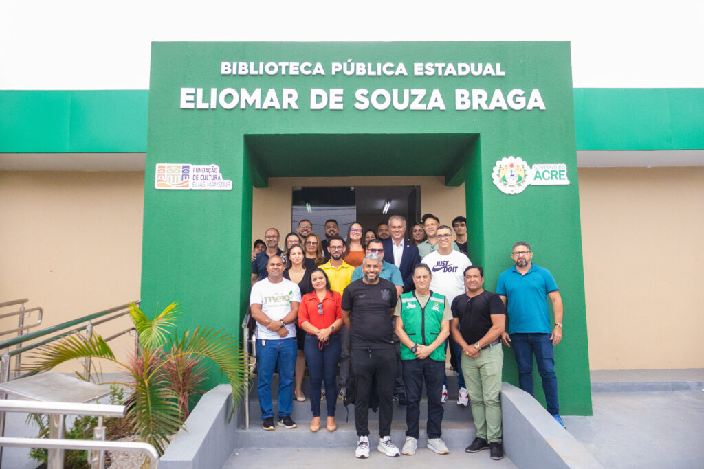 Governo do Acre entrega revitalização da Biblioteca Pública estadual em Epitaciolândia