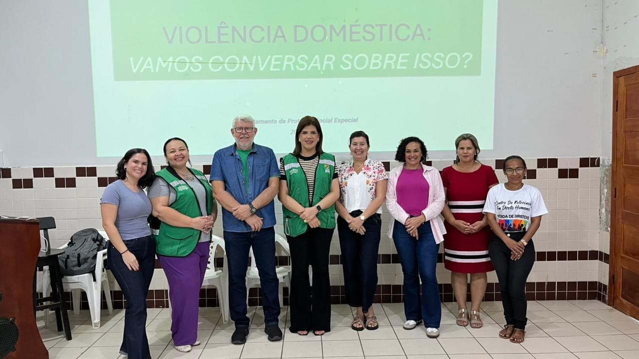 Governo participa da Semana Escolar de Combate à Violência Contra a Mulher em escola de Rio Branco