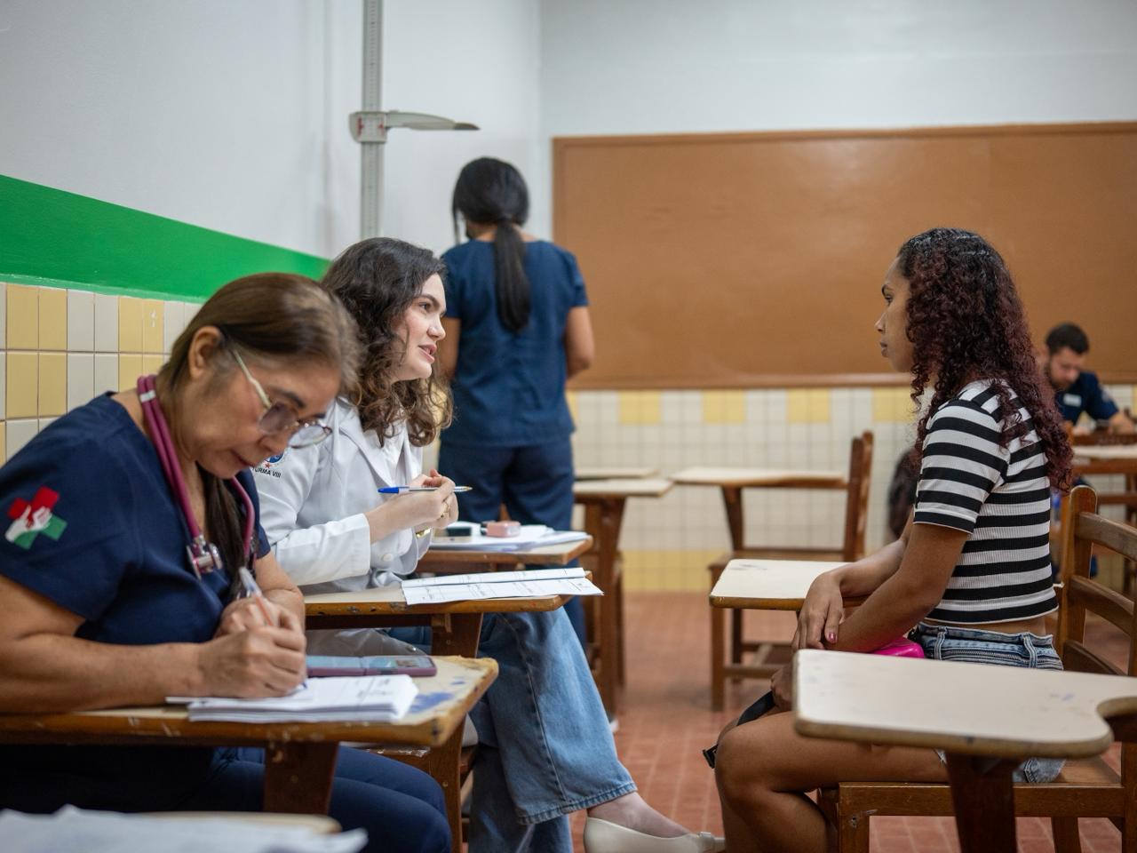 Governo do Estado realiza ação com diversos serviços de saúde e cidadania para mulheres do Universitário, em Rio Branco
