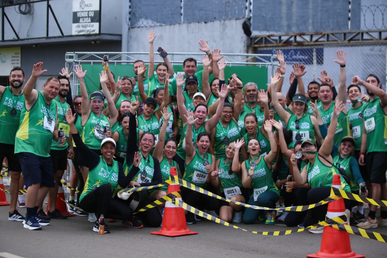 Primeira Corrida do Ouvidor reúne 500 participantes e arrecada mais de uma tonelada de alimentos em Rio Branco