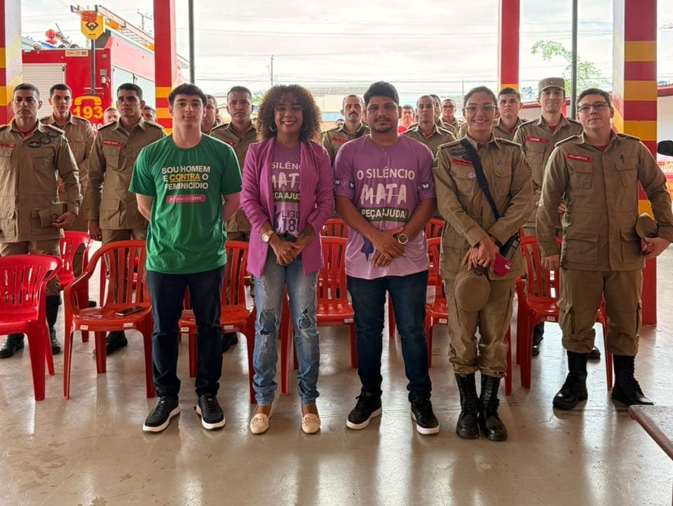 Semulher leva programa educativo sobre masculinidades e respeito ao Corpo de Bombeiros