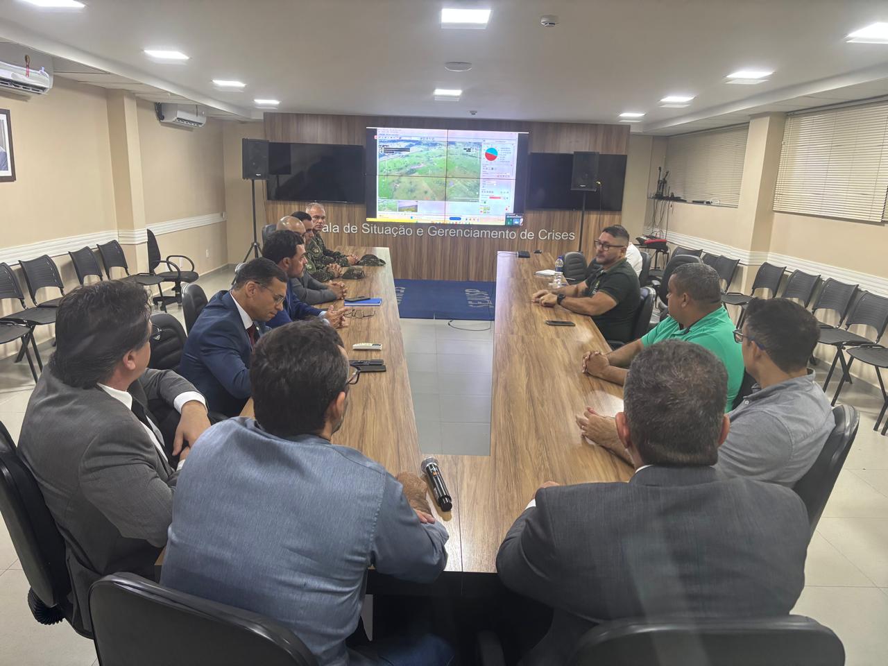 Representantes da Presidência conhecem atuação da Segurança do Acre nas fronteiras e tecnologias empregadas