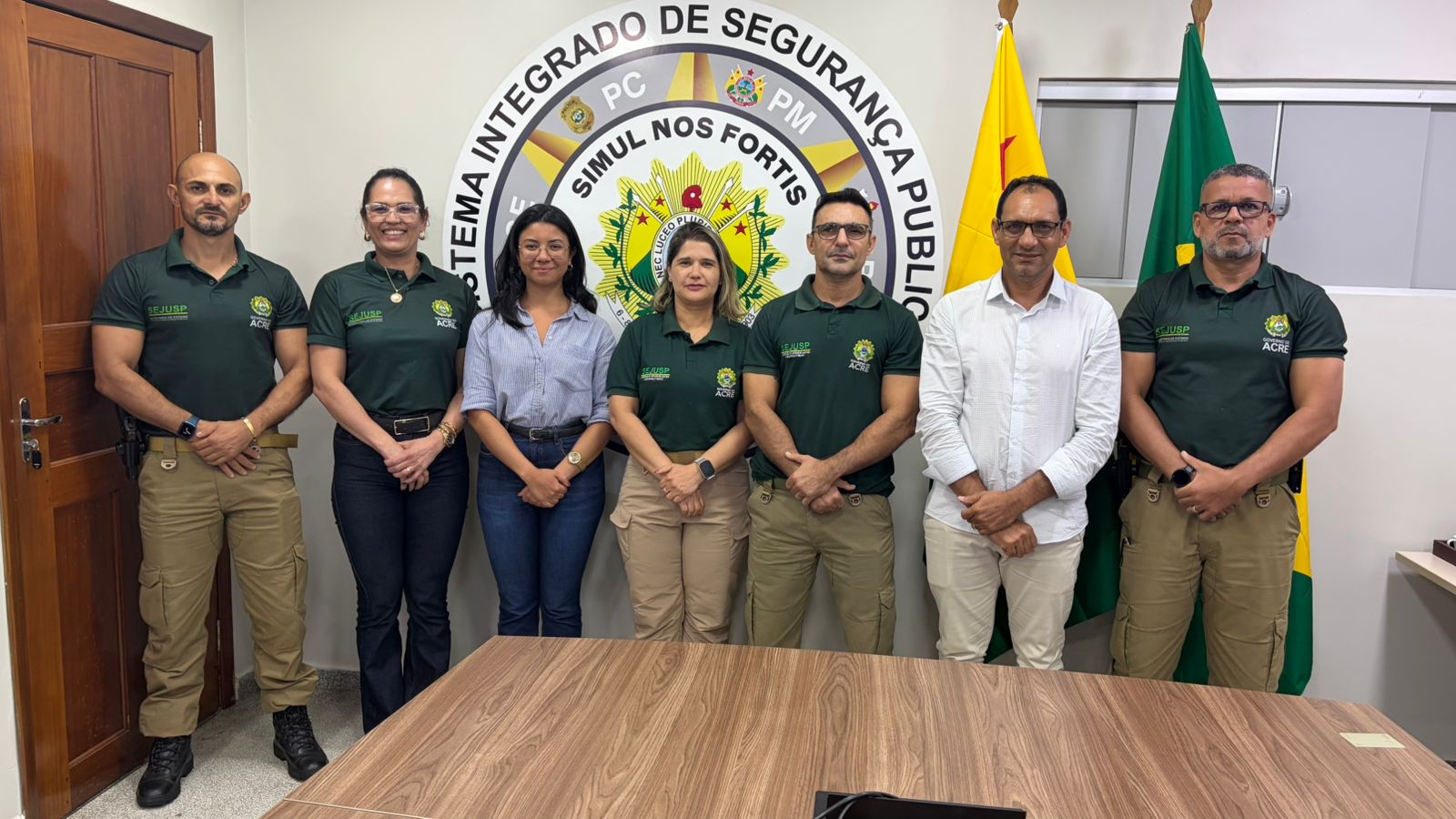 Governo do Acre articula construção de nova delegacia para Marechal Thaumaturgo em reunião no Juruá