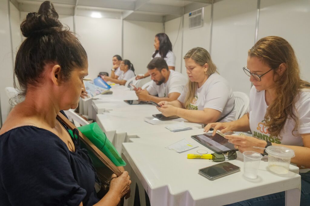 Juntos pelo Acre realiza mais de 3,4 mil atendimentos na Regional Calafate, em Rio Branco