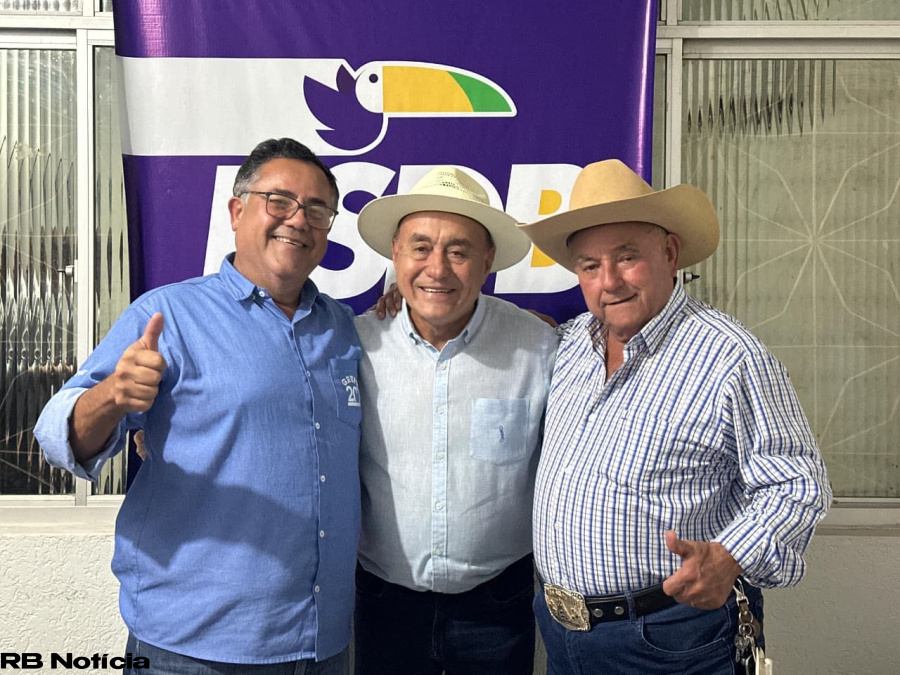 Maior produtor de soja do Acre, pecuarista Jorge Moura e filho se filiam ao PSDB