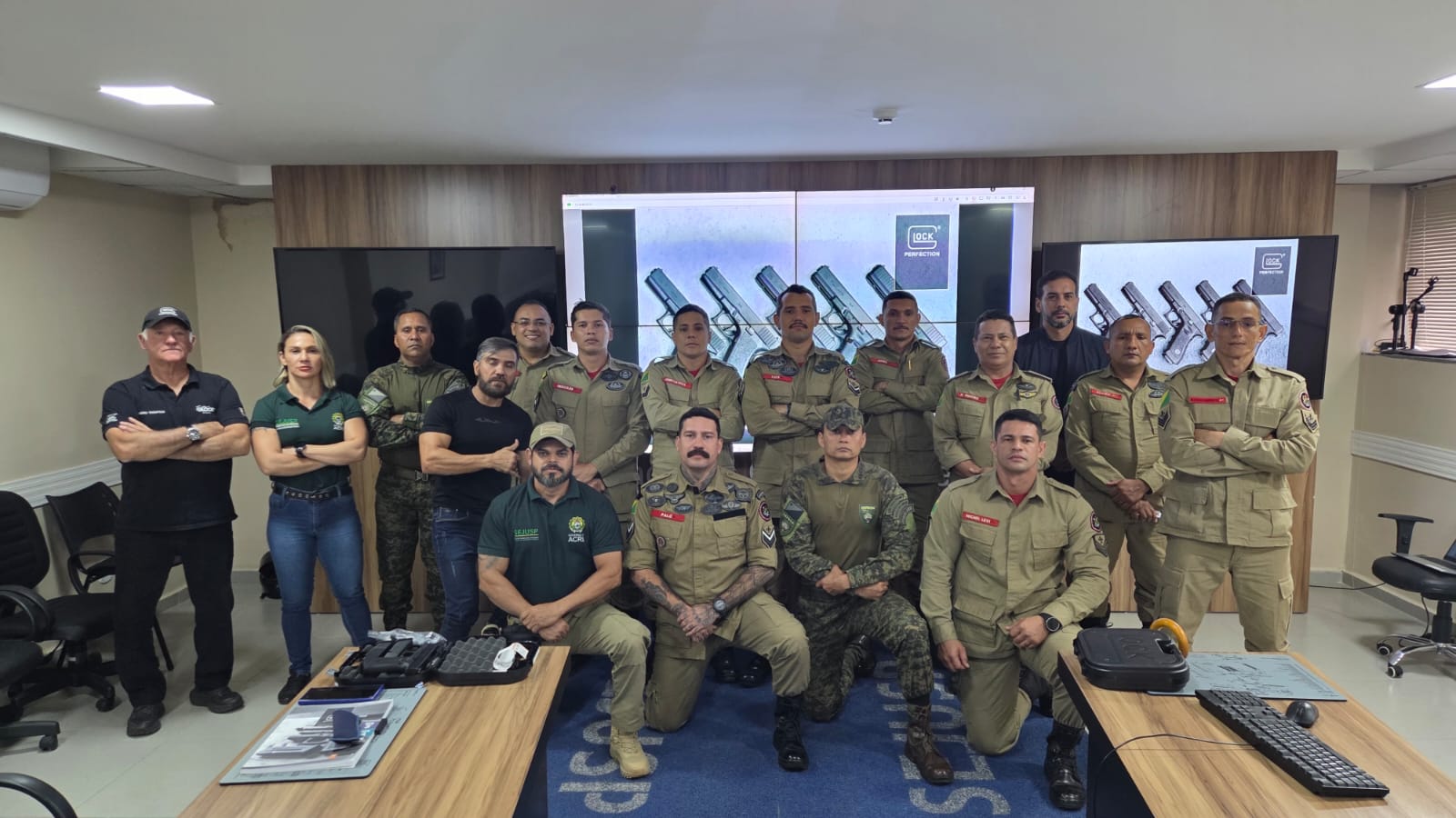 Capacitação em armamento de última geração amplia eficiência das forças de segurança do Acre