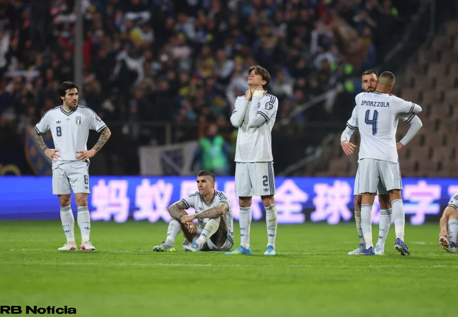 Duas seleções top 20 no ranking da Fifa estão fora da Copa do Mundo