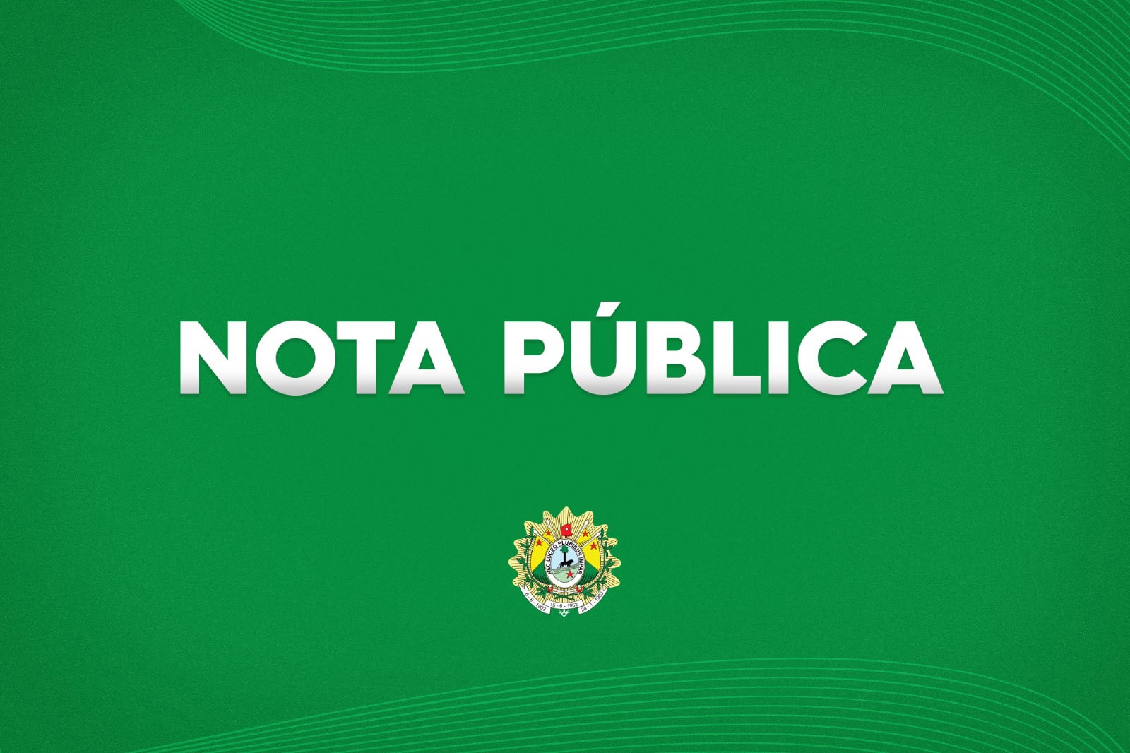 Nota pública sobre procedimento de desapropriação amigável