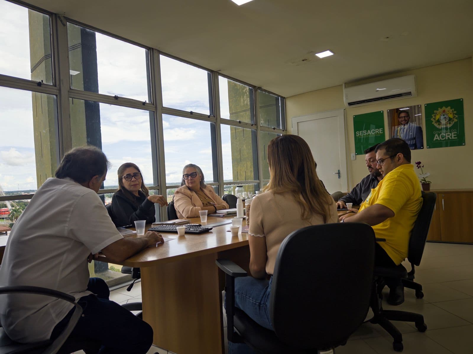 Sesacre avança em diálogo com sindicato e parlamento e reforça pautas estratégicas para a rede pública de saúde
