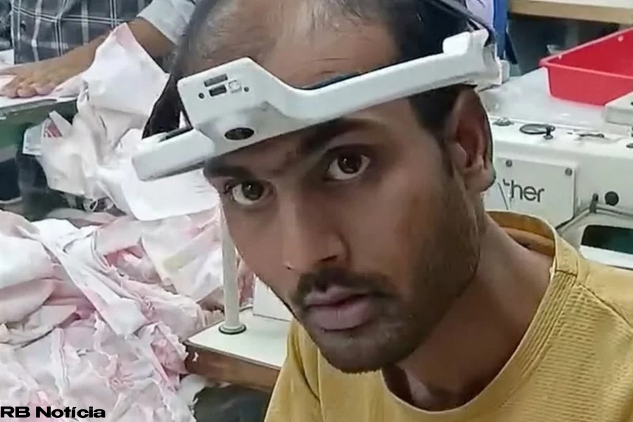 Fábrica na Índia coloca câmera em trabalhadores para treinar IA