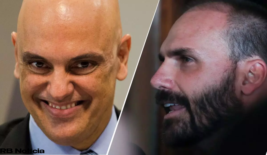 Moraes vota por condenar Eduardo Bolsonaro por difamação: ‘Liberdade não é agressão’