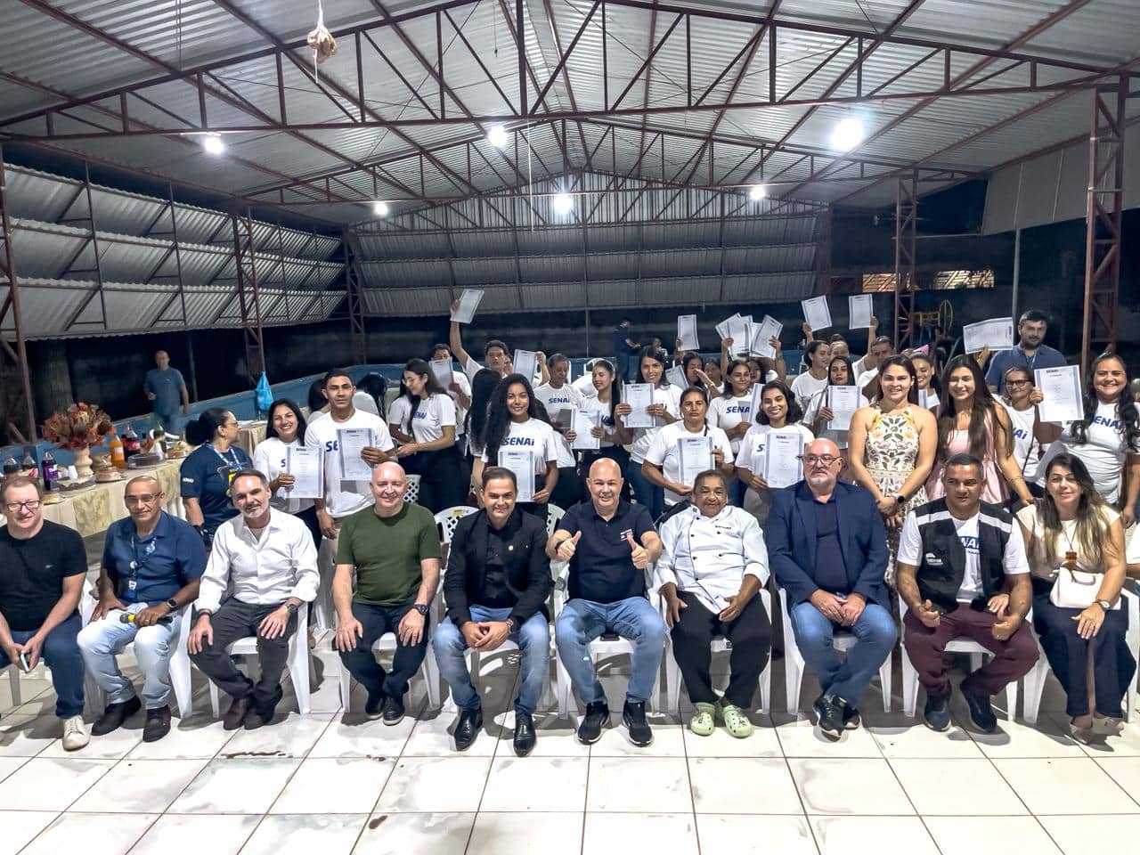 Governo e instituições parceiras certificam 40 alunos na 1ª etapa do projeto Pão na Estrada