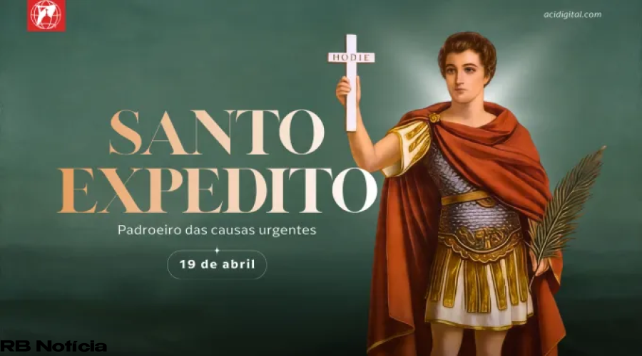 19 DE ABRIL: Dia de santo Expedito, padroeiro das causas urgentes