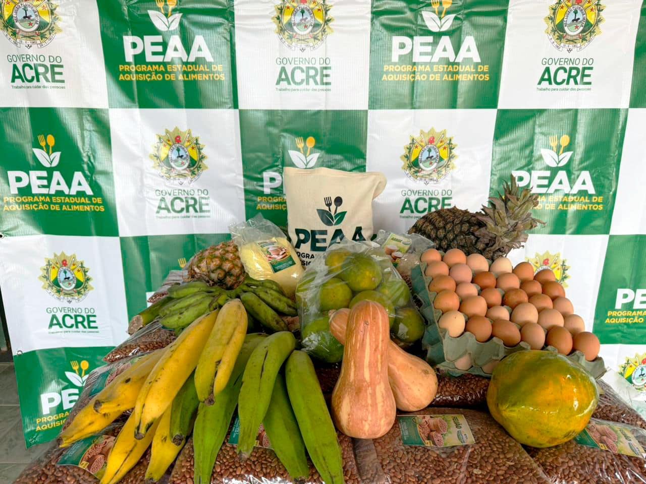 Governo do Acre lança Programa Estadual de Aquisição de Alimentos em Tarauacá