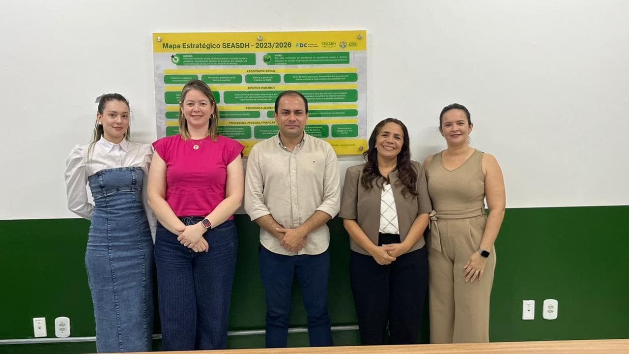 SEASDH e Iapen alinham realização da Ação Cidadania no sistema prisional do Acre