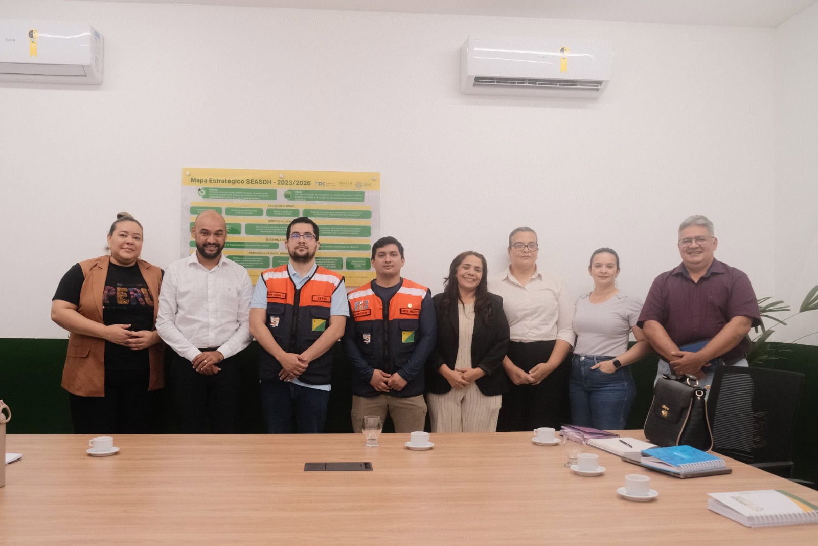 Estado realiza reunião de alinhamento para enfrentamento das cheias dos rios no estado