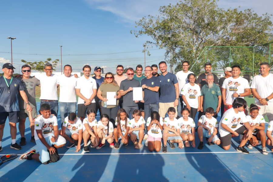 Prefeitura de Rio Branco fortalece políticas públicas de esporte e educação com lançamento de projeto inédito e revitalização de quadras