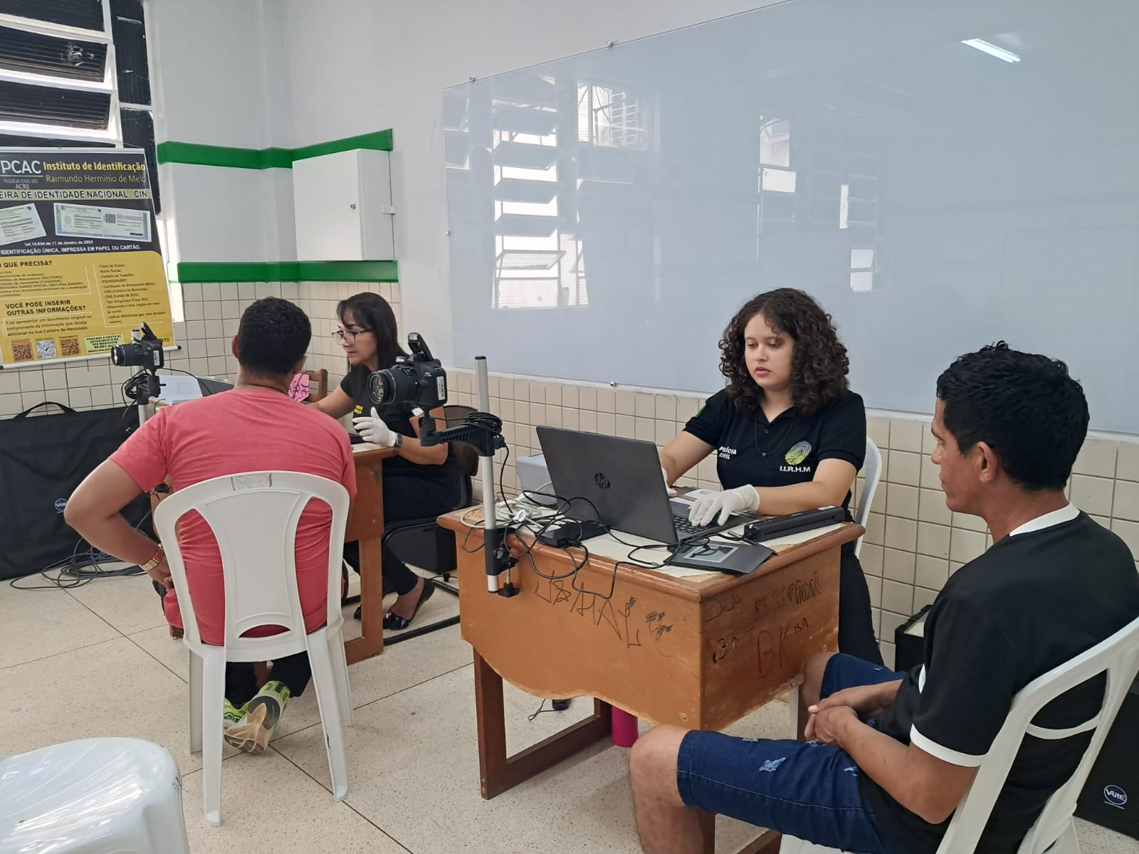 Governo do Acre realiza emissão de documentos para população em situação de rua em Rio Branco