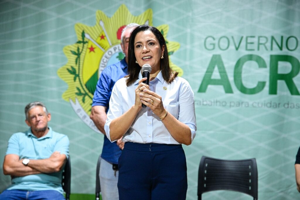 Governadora inaugura posto de fiscalização e reforça monitoramento na área de fronteira em Plácido de Castro