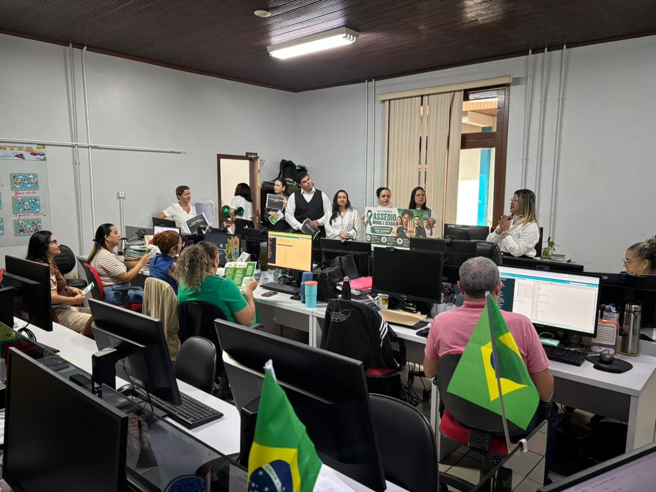 Educação promove ação de conscientização e prevenção contra o assédio moral no ambiente de trabalho