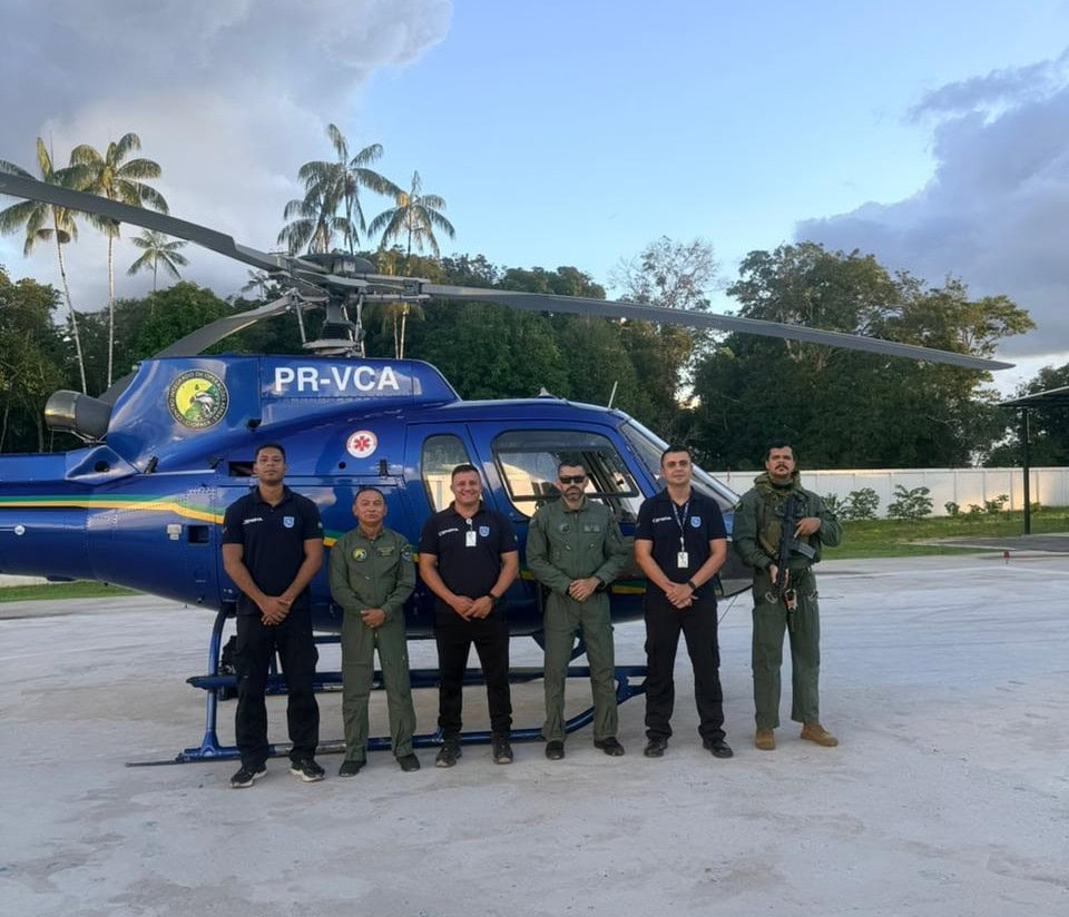 Operações aéreas garantem suporte estratégico a ações de segurança pública em todo o Acre