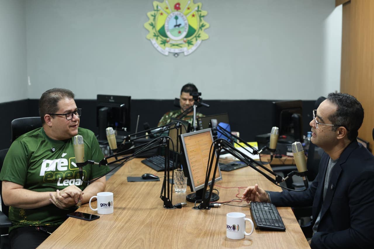 Coordenador do Pré-Enem Legal fala sobre o andamento do projeto em entrevista ao GovCast