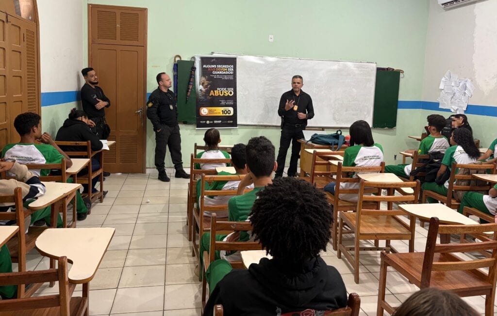 Polícia Civil leva conscientização sobre abuso sexual a escolas de Marechal Thaumaturgo