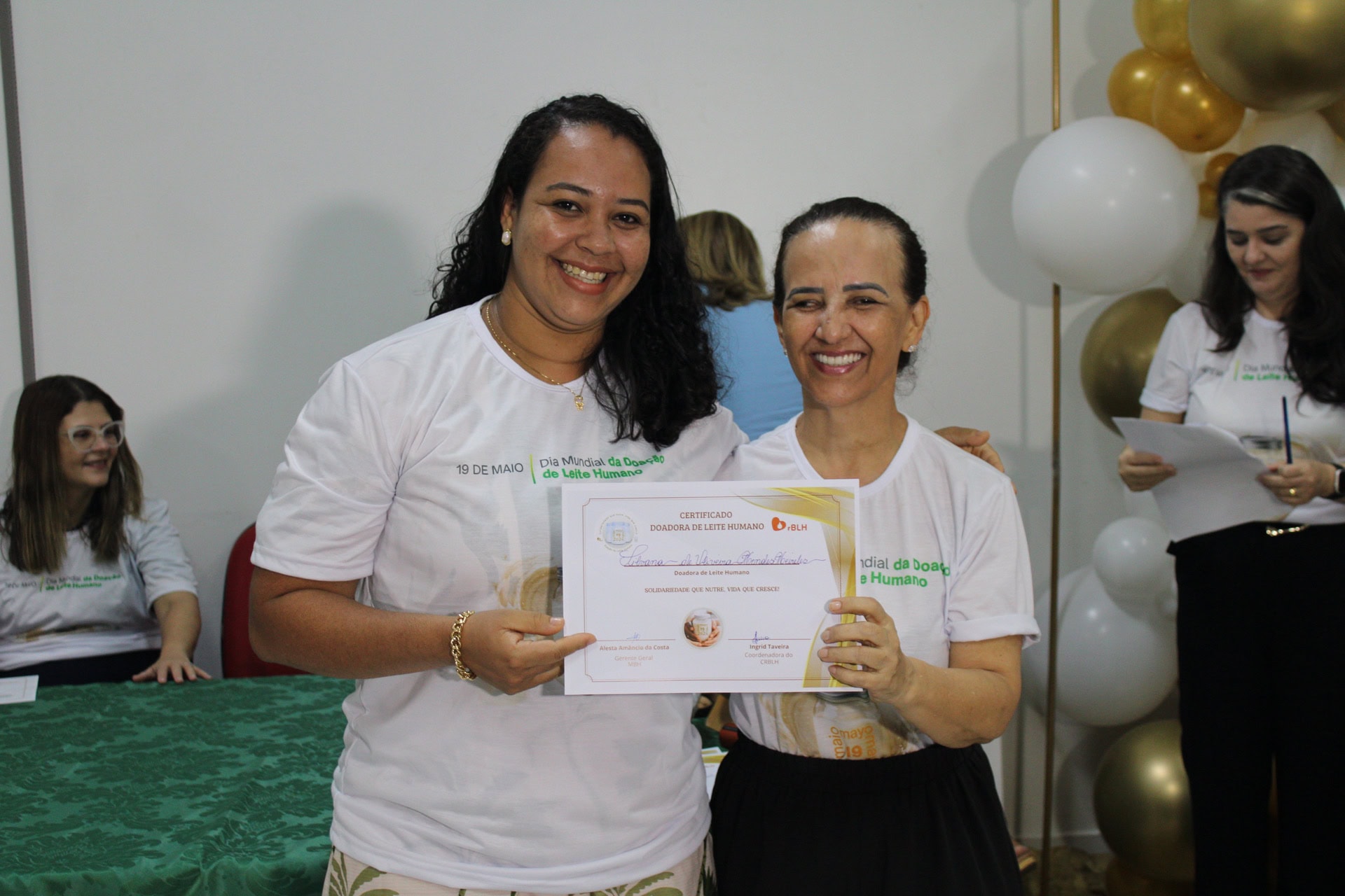 Maternidade Bárbara Heliodora celebra marca de 568 litros de leite coletados e homenageia doadoras no Acre