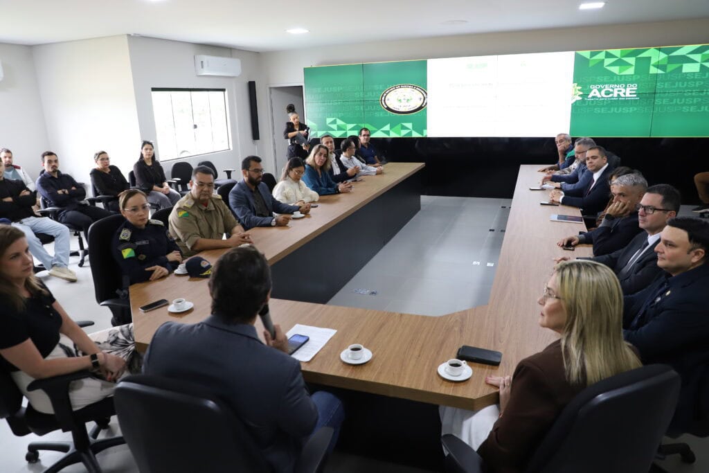 Segurança Pública apresenta execução dos recursos do Fundo Nacional de Segurança Pública destinados ao Estado do Acre