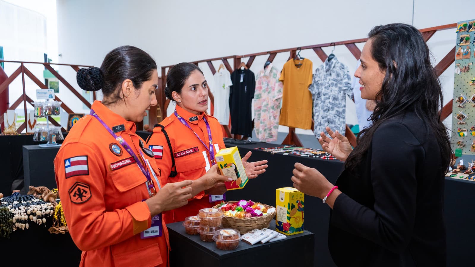 Estado apresenta artesanato, gastronomia e turismo do Acre no 11º Encontro Nacional de Bombeiras Militares