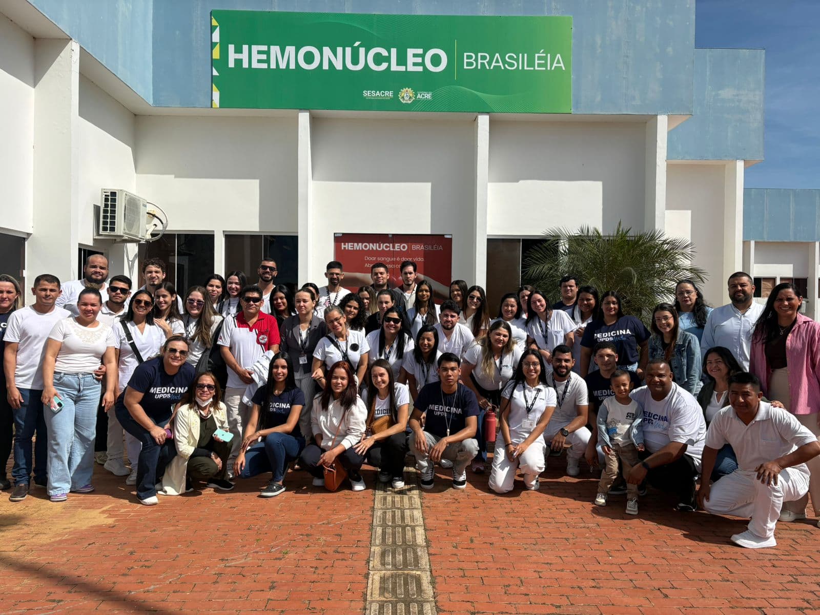 Parceria do Estado com estudantes de medicina na Bolívia resulta na arrecadação 35 bolsas de sangue no Alto Acre