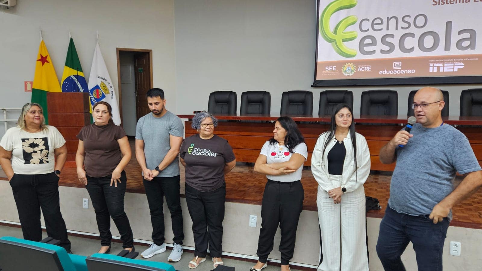 Governo do Acre treina profissionais da Educação para aplicar o Censo Escolar