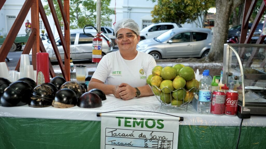 Gastronomia acreana gera renda para pequenos empreendedores na Marcha para Jesus