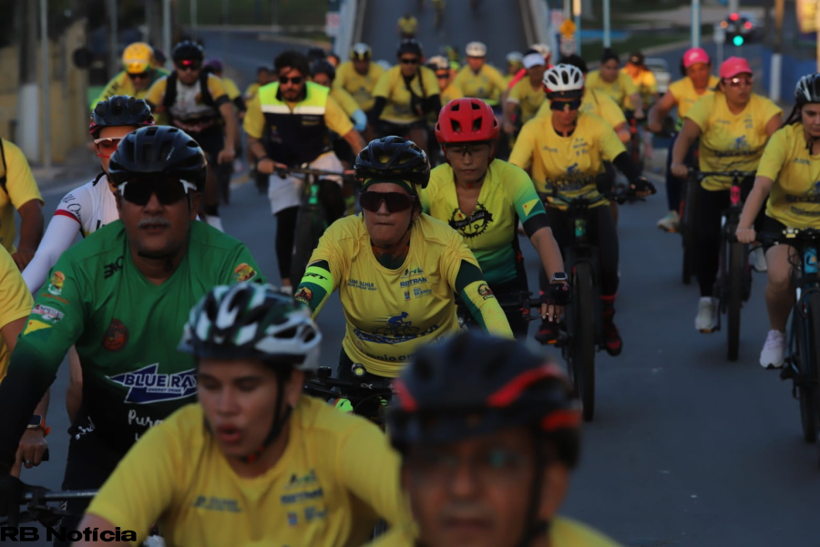 Cicleata encerra Maio Amarelo e reforça conscientização no trânsito em Rio Branco