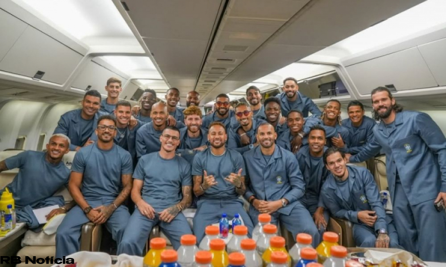Seleção Brasileira chega aos EUA para a disputa da Copa do Mundo