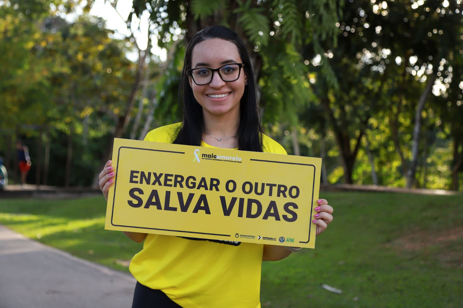 Detran Acre conscientiza mais de 25 mil pessoas durante a campanha Maio Amarelo 2026