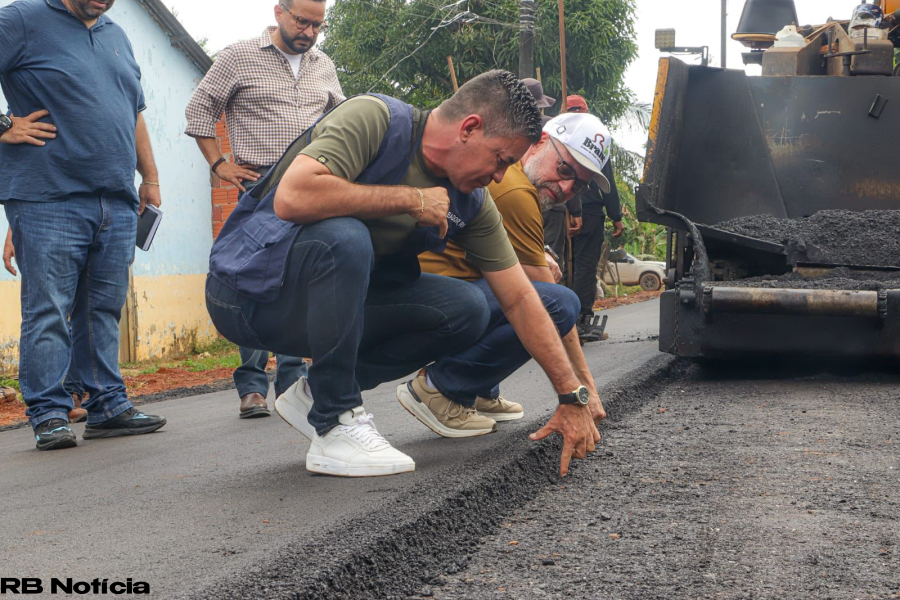 Programa Prefeitura nas Ruas avança com obras de pavimentação e infraestrutura