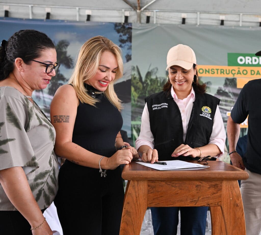 Feijó recebe mais de R$ 11 milhões em obras de infraestrutura e mobilidade urbana com agenda da governadora Mailza Assis