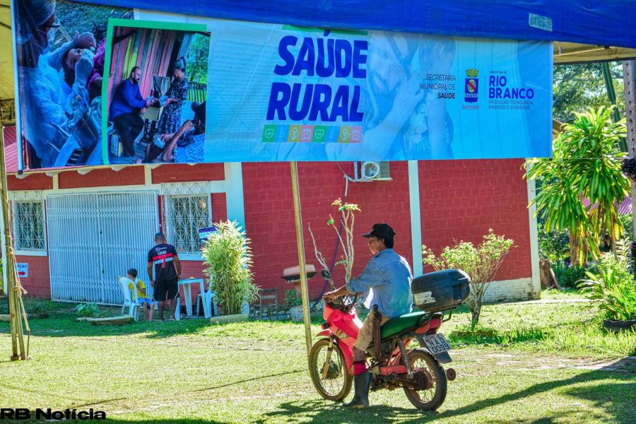 Prefeitura de Rio Branco leva Saúde Rural ao Barro Vermelho neste sábado