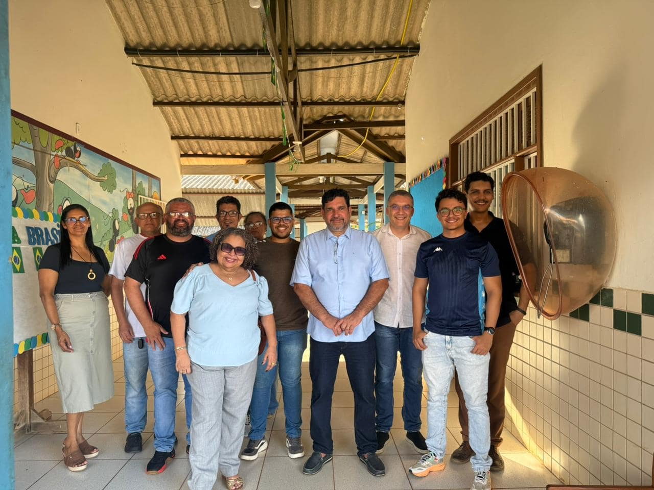 Educação do Acre realiza visitas técnicas às escolas de Senador Guiomard