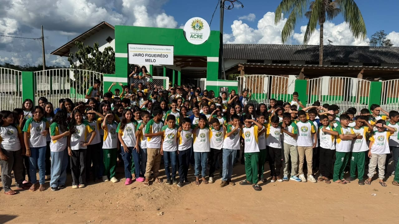 Educação do Acre realiza manutenção predial na Escola Jairo Figueiredo de Melo, no Jordão