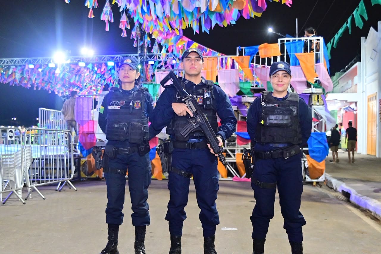 Polícia Militar mobiliza mais de 40 policiais para garantir segurança durante o Arraial Cultural