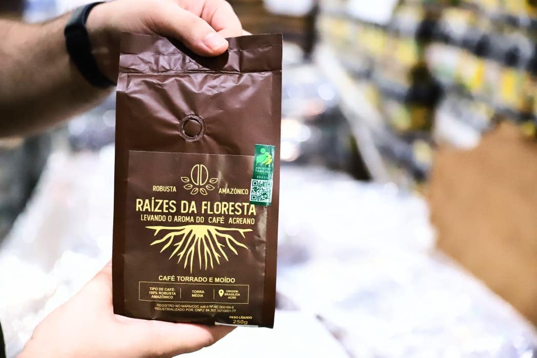 Pela primeira vez, café acreano produzido de forma sustentável será servido na merenda escolar