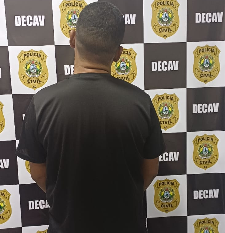 Polícia Civil prende homem condenado a mais de 14 anos de prisão por estupro de vulnerável em Rio Branco