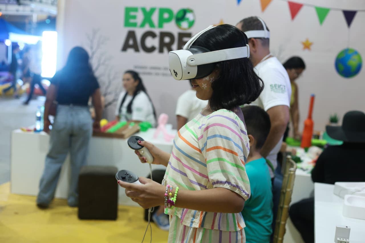 Abertura do Espaço Indústria movimenta estande da Secretaria de Indústria, Ciência e Tecnologia na Expoacre Juruá