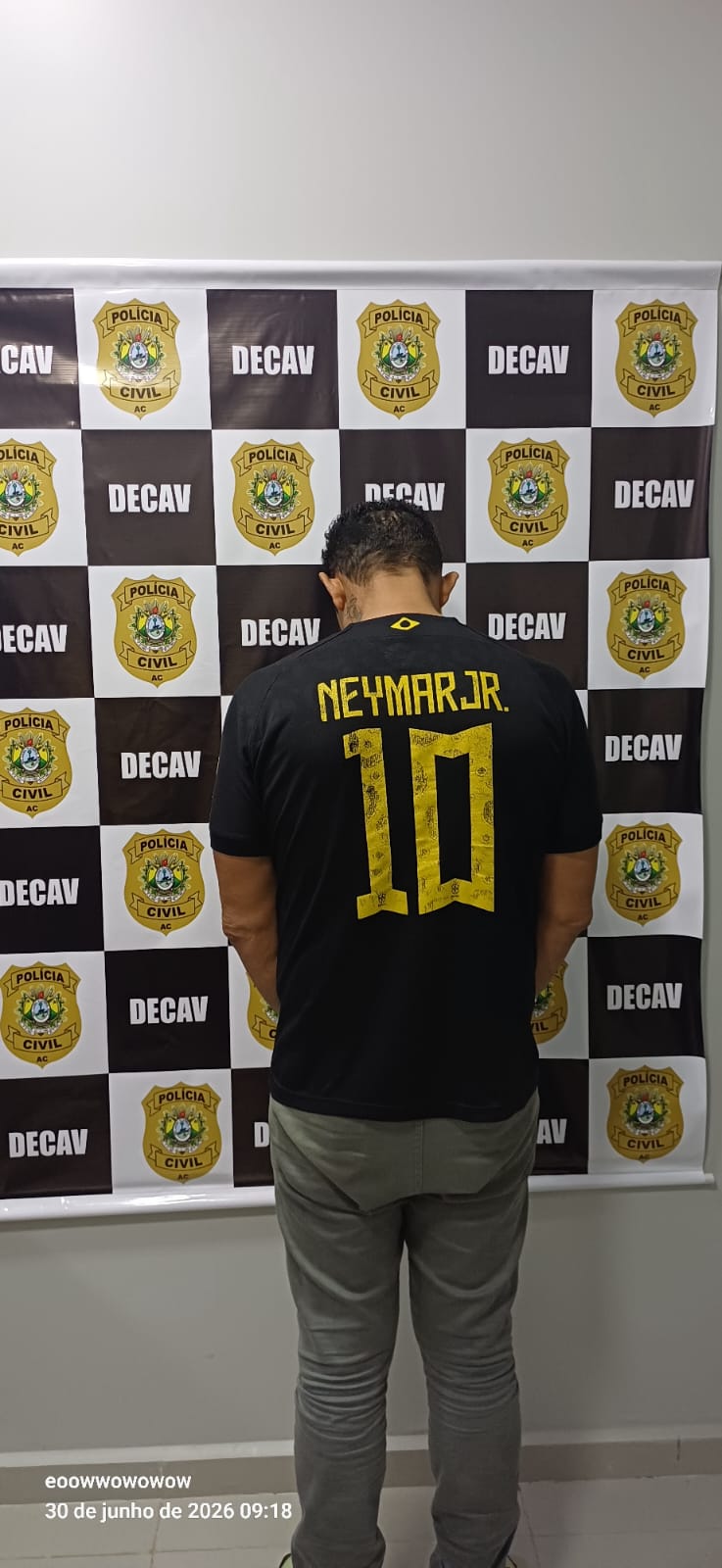Polícia Civil prende homem suspeito de abusar de criança três anos em Rio Branco