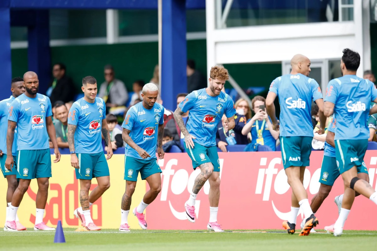 Brasil inicia preparação mais forte de olho na Noruega